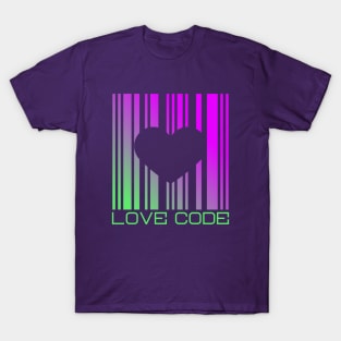 Love Code, Valentines Day T-Shirt